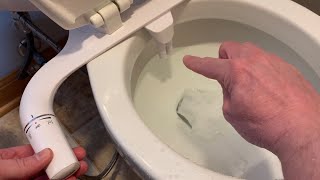 BIDET REVIEW Easy NonElectric Inexpensive CLEAN BUTT 🚽🔫🙌 [upl. by Lemar]