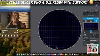 Lychee Slicer Pro 602 Features and Base amp Mini Supporting 😜 [upl. by Vidovic]