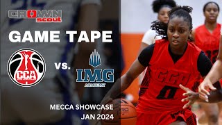 Capital Courts Academy vs IMG Academy  Mecca Showcase  January 27 2024 [upl. by Reisfield]