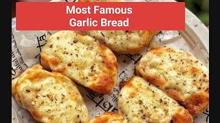 Famous Cheese Garlic Bread Recipe  in 2 ways garlicbreadindianfoodyoutubevideorecipecafestyle [upl. by Alaaj]