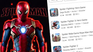 I found a 2 realistic secret SpiderMan game from play store Smartboyz95 [upl. by Hike]