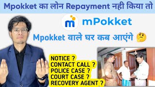 ❌ Mpokket Loan Repayment Nahi Kiya To  Mpokket loan repayment nahi kiya to kya hoga  Mpokket Loan [upl. by Josi]