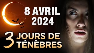 Y ATIL 3 JOURS DOBSCURITÉ SUR TERRE  8 avril 2024 Éclipse Solaire [upl. by Wilhelmine24]