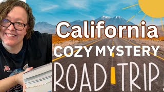 COZY MYSTERY Road Trip Challenge California cozymystery cozy books bookrecommendations mystery [upl. by Ynohtnaleahcim789]