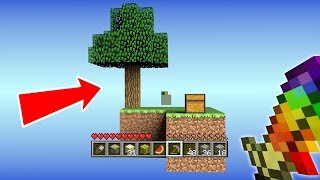 STARTING A NEW WORLD  Minecraft SkyBlock 1 [upl. by Leake]