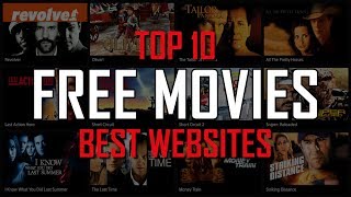 Top 10 Best FREE WEBSITES to Watch Movies Online [upl. by Ennayelhsa]