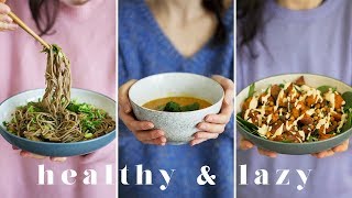 HEALTHY amp LAZY MEALS  3 Easy amp Healthy Recipes That Taste AMAZING Ad [upl. by Margetts]