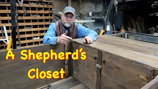 Finishing a Closet for a Shepherds Personal Belongings  Engels Coach Shop [upl. by Eenaej659]