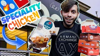 Dominos Speciality Chicken Review 🍗 Dominos Wings Dominos Meatballs  Dominos India 🔥 [upl. by Assina471]