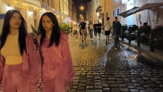 Львів 2023 нічне життя Площа Ринок Краківська Lviv nightlife [upl. by Turnheim]