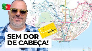 Como usar o Transporte Público de Lisboa essa é a melhor forma 🚊🚍 🚇 [upl. by Lyckman]