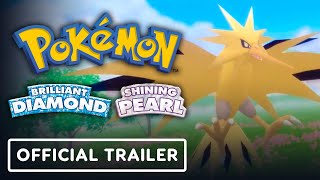 Pokemon Brilliant Diamond amp Shining Pearl  Official Legendary Encounters Trailer [upl. by Ennayt]