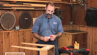 Woodworking Tip Finishing  How to Repair Wood Cracks [upl. by Ellehcor]