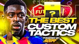 THE BEST CUSTOM TACTICS amp FORMATIONS 🏆  FIFA 22 Ultimate Team [upl. by Craw]