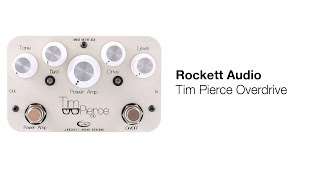 Rockett Audio Signature Series  Tim Pierce Overdrive Demo [upl. by Naoh]