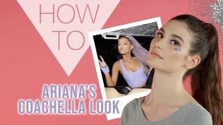 HOW TO  Ariana Grande Makeup  Coachella 18  Superdrug [upl. by Legin785]