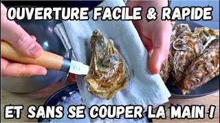 Comment ouvrir de huîtres sans se couper 🦪🔪 [upl. by Nalahs]