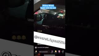 Wakey Wines not happy with his son Tiktok Live 280125 [upl. by Eatnod]