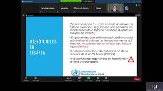 UTEROTÓNICOS CONFERENCIA 20210622 000654 Meeting Recording [upl. by Htabazile]