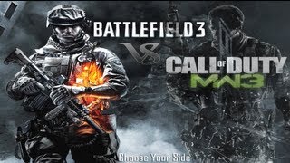 بتلفيلد 3 مقارنه مع كود 8  Battlefield 3 VS MW3 PC Comparison [upl. by Jehius]