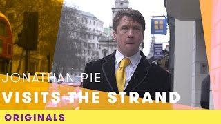 Jonathan Pie Visits The Strand  Comic Relief Originals [upl. by Mireille]