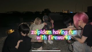 zolpidem having fun with fireworks [upl. by Assirialc671]