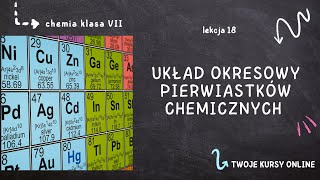 Chemia klasa 7 Lekcja 18  Układ okresowy pierwiastków chemicznych [upl. by Gromme]