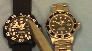 LumiNox Versus Rolex [upl. by Bartley]