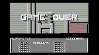 Life Force  C64  Gameplay vid [upl. by Icrad]