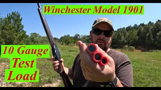 1901 Winchester 10 Gauge Test Load [upl. by Pfeffer]