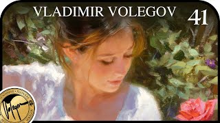 VLADIMIR VOLEGOV GOLDEN DAY 100x73 detail [upl. by Giraud]