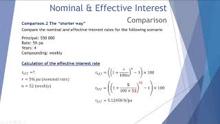 Effective and nominal interest rates [upl. by Barden]