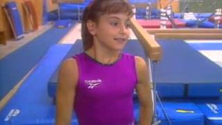 Dominique Moceanu  Vignette  1995 US Gymnastics Championships  Women  AllAround [upl. by Sapphire]