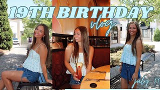 NINETEEN  Birthday Vlog My day OOTD and HAUL  July 11 2024 [upl. by Nylak]