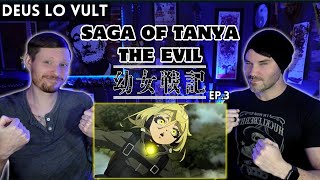 A GLORIOUS MISUNDERSTANDING  SAGA OF TANYA THE EVIL Ep 3 FIRST TIME REACTION [upl. by Sello951]