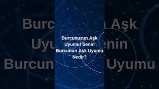 Burcunuzun Aşk Uyumu Senin Burcunun Aşk Uyumu Nedir❓️ [upl. by Teerell]