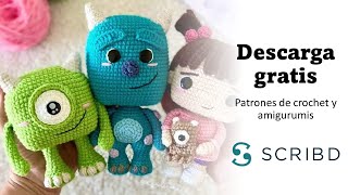 Aprende a descargar patrones de crochet y amigurumis de SCRIBD tutorial paso a paso [upl. by Eniamej767]