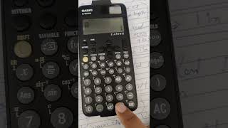 Casio Fx991 CW nonprogrammable calculator nonprogrammable calculator  classwiz casio calculator [upl. by Hoffmann]