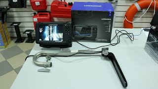 Как установить датчик эхолота LOWRANCE HOOK REVEAL 7 TRIPLESHOT ROW 00015520001 на ПВХ лодку [upl. by Malliw]