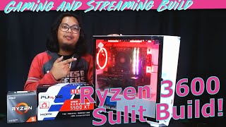 Ryzen 5 3600 PHP 3040k Budget Gaming and Streaming PC Build 2020 with Sapphire Pulse RX 5500XT GPU [upl. by Eesac]