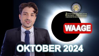 WAAGE OKTOBER 2024 MONATSHOROSKOP VON ZEHNSTERN ASTROLOGIE [upl. by Eey]