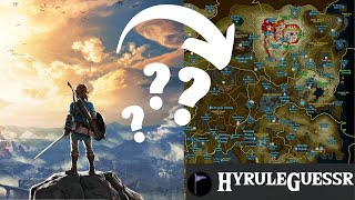 Testing my BOTW Map knowledge with HyruleGuessr [upl. by Samalla]