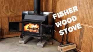 Getting Our Fisher Mama Bear Wood Stove Ready for the First Burn SumnerAcreHomestead [upl. by Reuven]