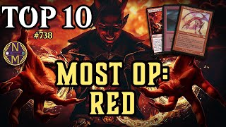 The Most BROKEN Red Cards EVER Printed  Every Banned Red Card in Magic the Gathering [upl. by Ikram]