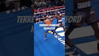 Terrence Crawford highlights sports shorts [upl. by Drofyar205]