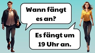 Deutsch Lernen A1A2  Deutsch Lernen Mit Dialogen  Gespräch Auf Deutsch [upl. by Rudin]