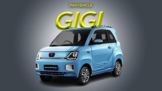 GUGO GIGI EV  Mini EV  PakVehicle [upl. by Ateuqahs]