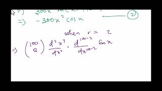 Application of Leibnitz theorem Example 2 x3sinx [upl. by Sydel920]