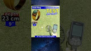 Nokta Simplex Metal detector Real Test with a Gold Ring  Field Test  Objects amp Coins [upl. by Hassi]