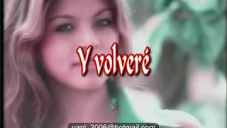 Karaoke y volvere Angeles Negros 1 tono abajo edit fer [upl. by Alvy89]